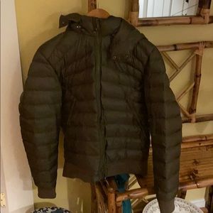 Lululemon men’s down jacket green size small